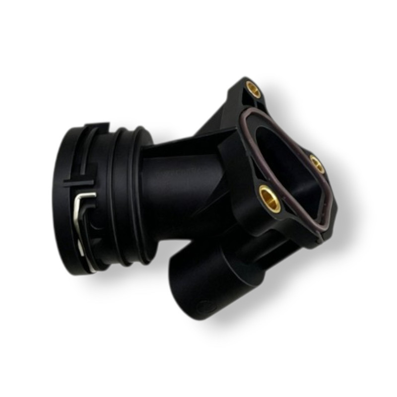 Mercedes Benz Cooling System Series Coolant Inlet Flange Connector for W205 C43 E400 W222 S400L W166 GLE450 M276 V6 3.0T 3.5L (OE: 2762000256 / A2762000256 / 2762000315 / 2762000115)