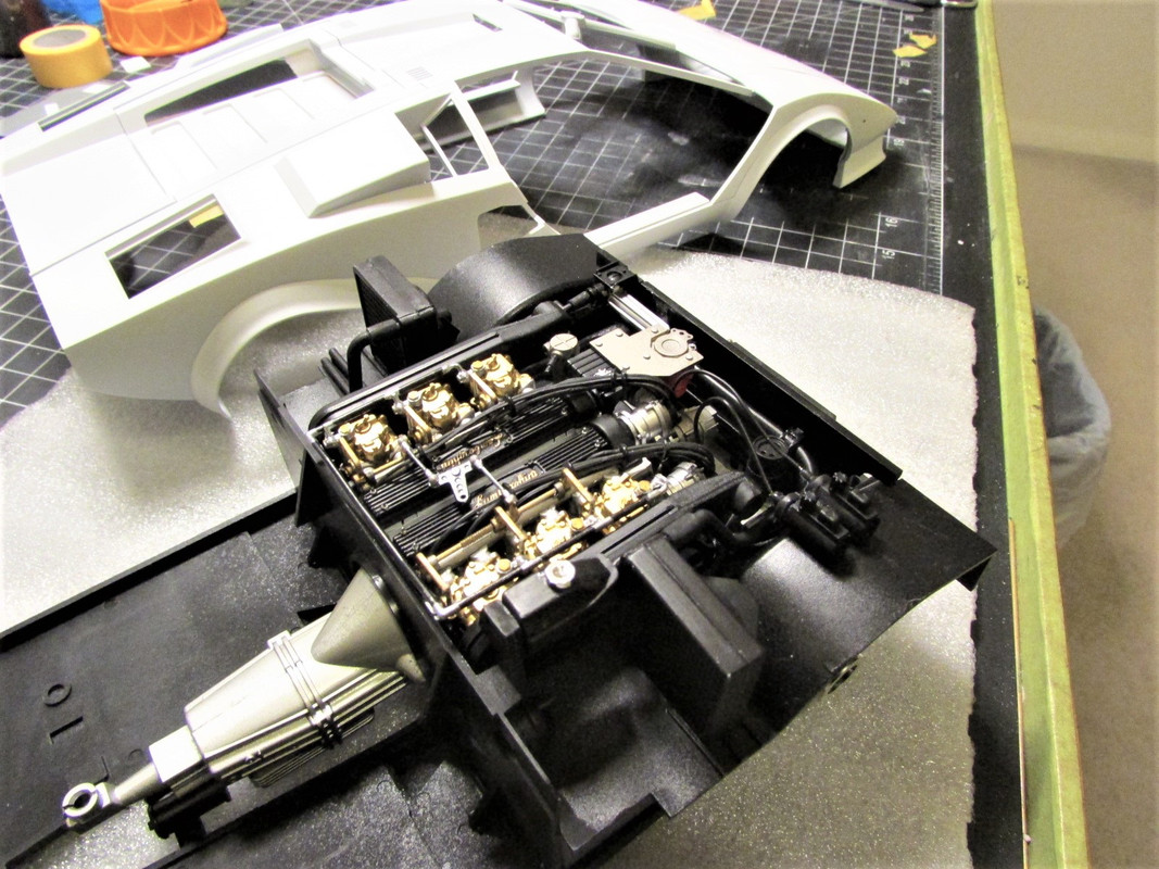 Countach Rocker Panel A BIG Countach ! - Work In Progress - Vehicles - Britmodeller.com