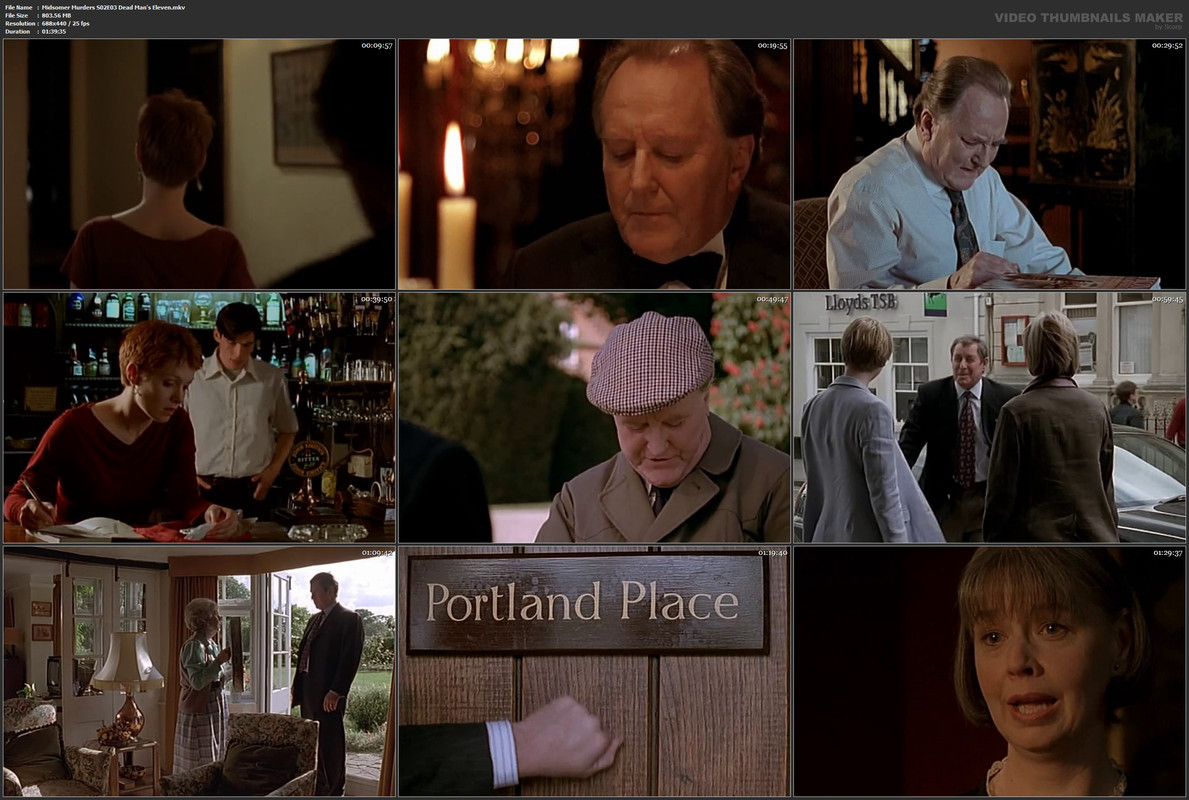 Midsomer Murders S02E03 Dead Man's Eleven.mkv