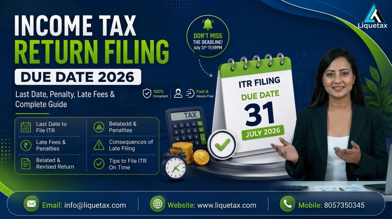 Income Tax Return Filing Due Date 2026 – Last Date, Penalty & Complete Guide