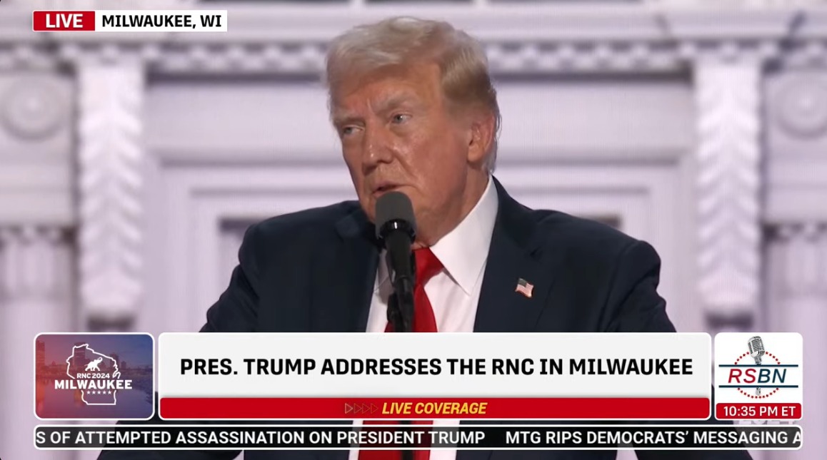 LIVE DAY FOUR 2024 REPUBLICAN NATIONAL CONVENTION (RNC) IN MILWAUKEE
