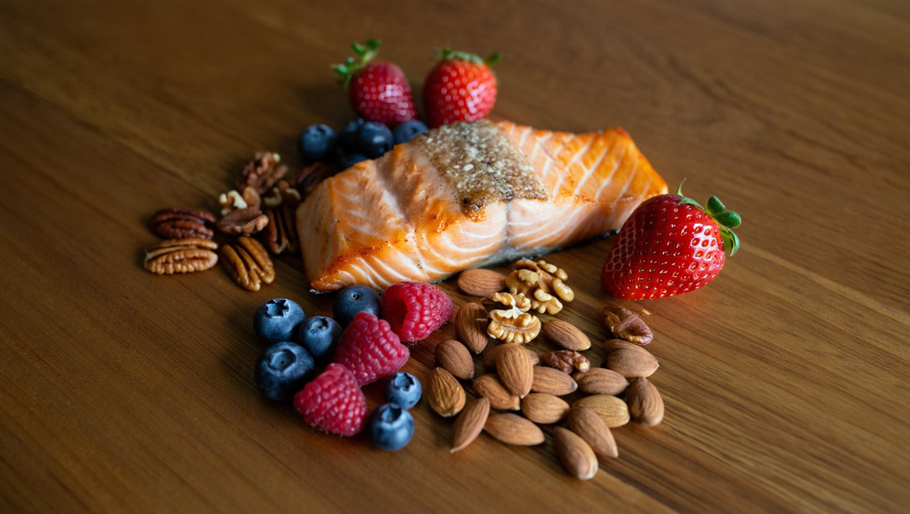 Полезные продукты для здоровья мозга рыба орехи ягоды предотвращающие возрастные изменения