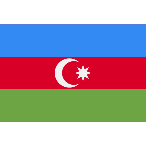 Azerbaijan Flag