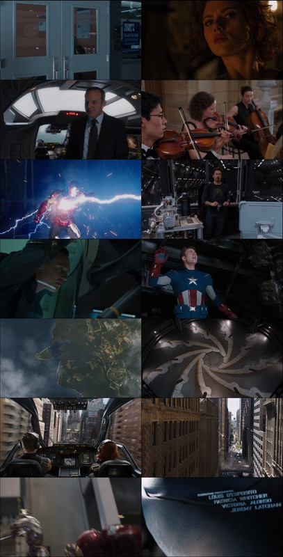 The Avengers (2012) 1080p | 720p | 480p BluRay [Hindi (हिन्दी) + English] DD5.1 ESub