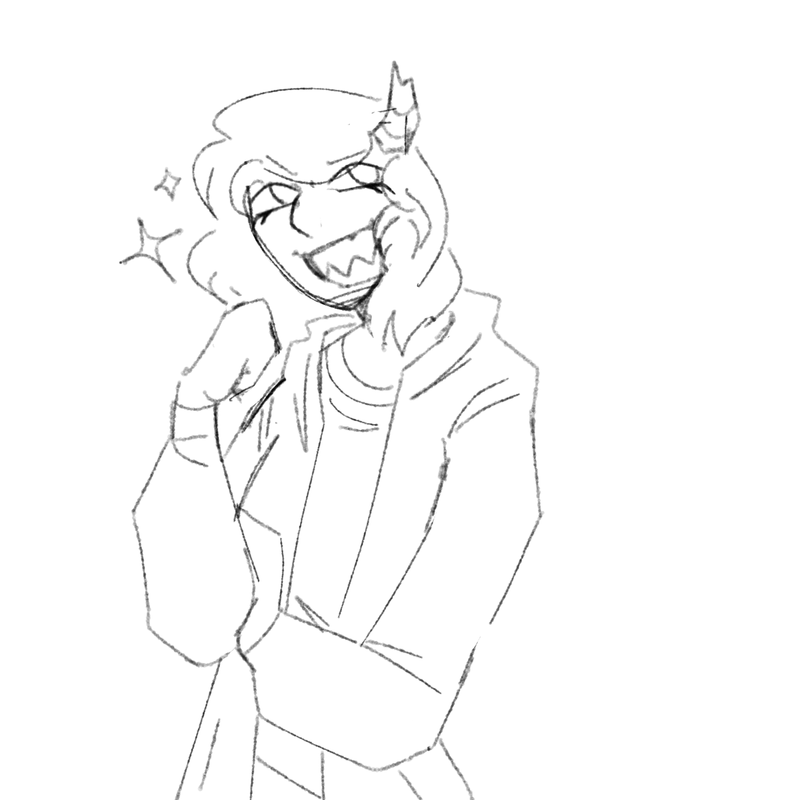 sketch / halfbody