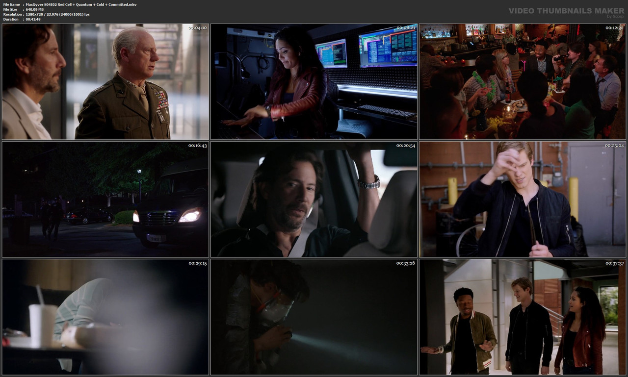 MacGyver S04E02 Red Cell   Quantum   Cold   Committed.mkv