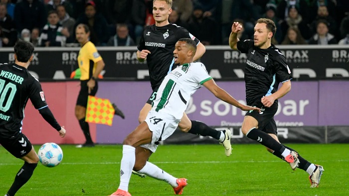 Monchengladbach vs Werder Bremen, 22h30 ngày 14/09