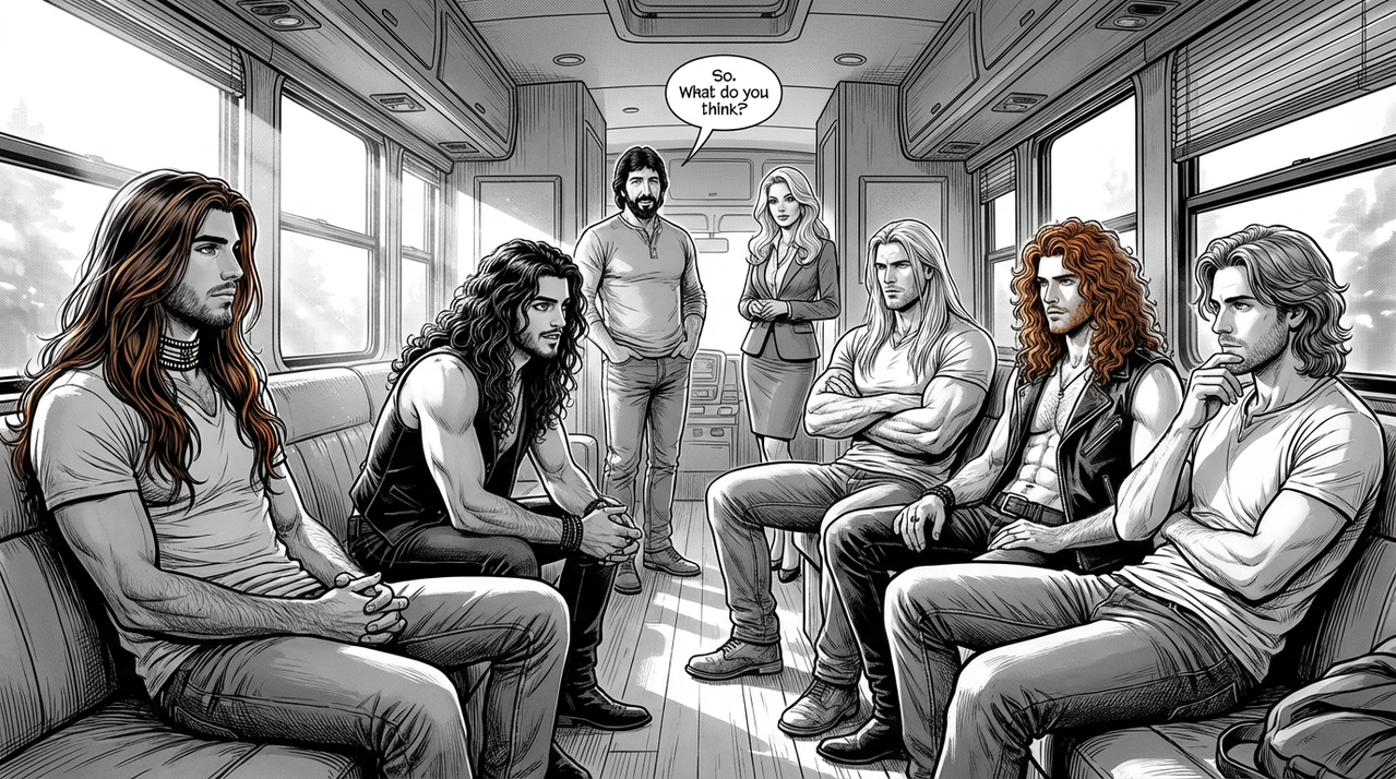 Book 1 Chapter 1 Band decides on Recording Contract