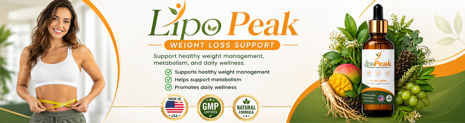 LipoPeak Supplement Facts Label