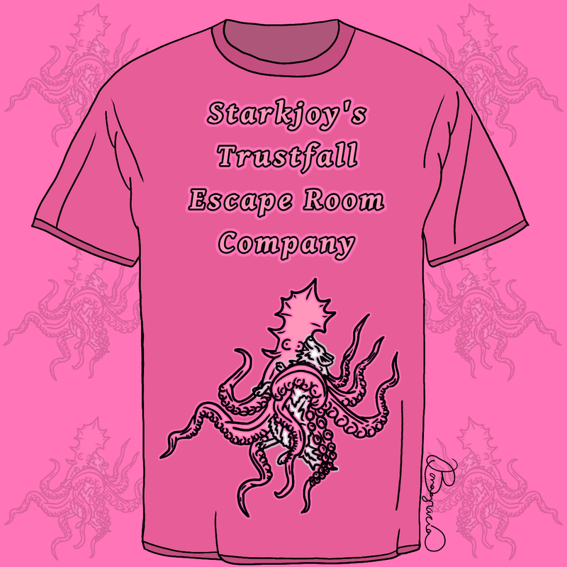 Escape Room T-Shirt art