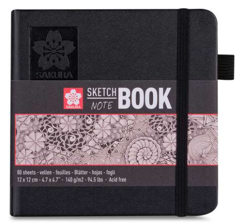 Office Depot: Cuaderno para Bocetos Sakura Paisaje 12 x 12 cm 80 hojas