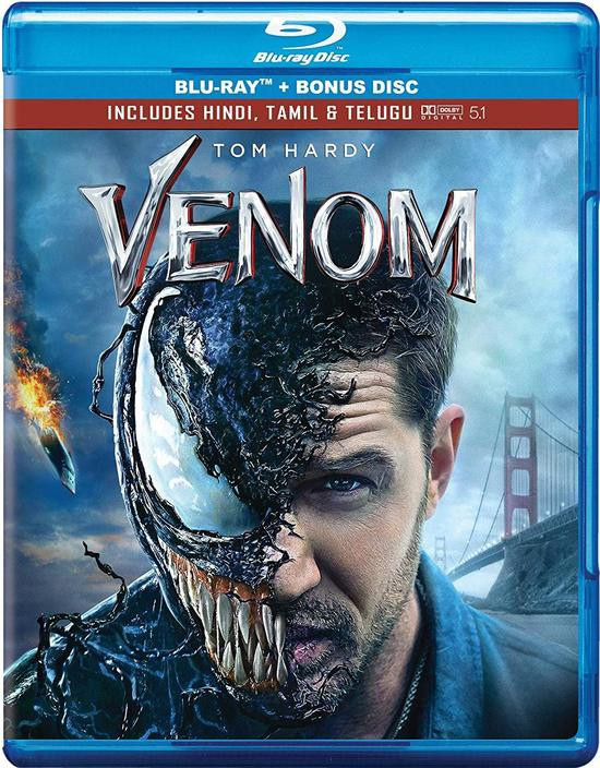 Venom (2018) Hindi Dual Audio ORG 480p BluRay 300MB ESub