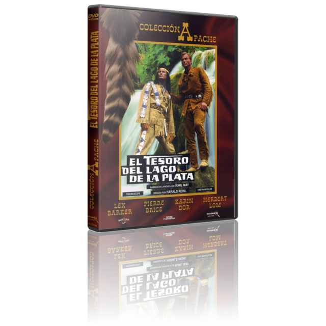 Portada - El Tesoro del Lago de la Plata [DVD5Full] [PAL] [Cast/Ale] [1962] [Western]
