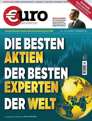 Cover: Euro am Sonntag Finanzmagazin No 16 vom 21  April 2023