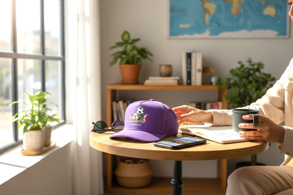 World Cup 2026 Fan Cap – Purple Edition