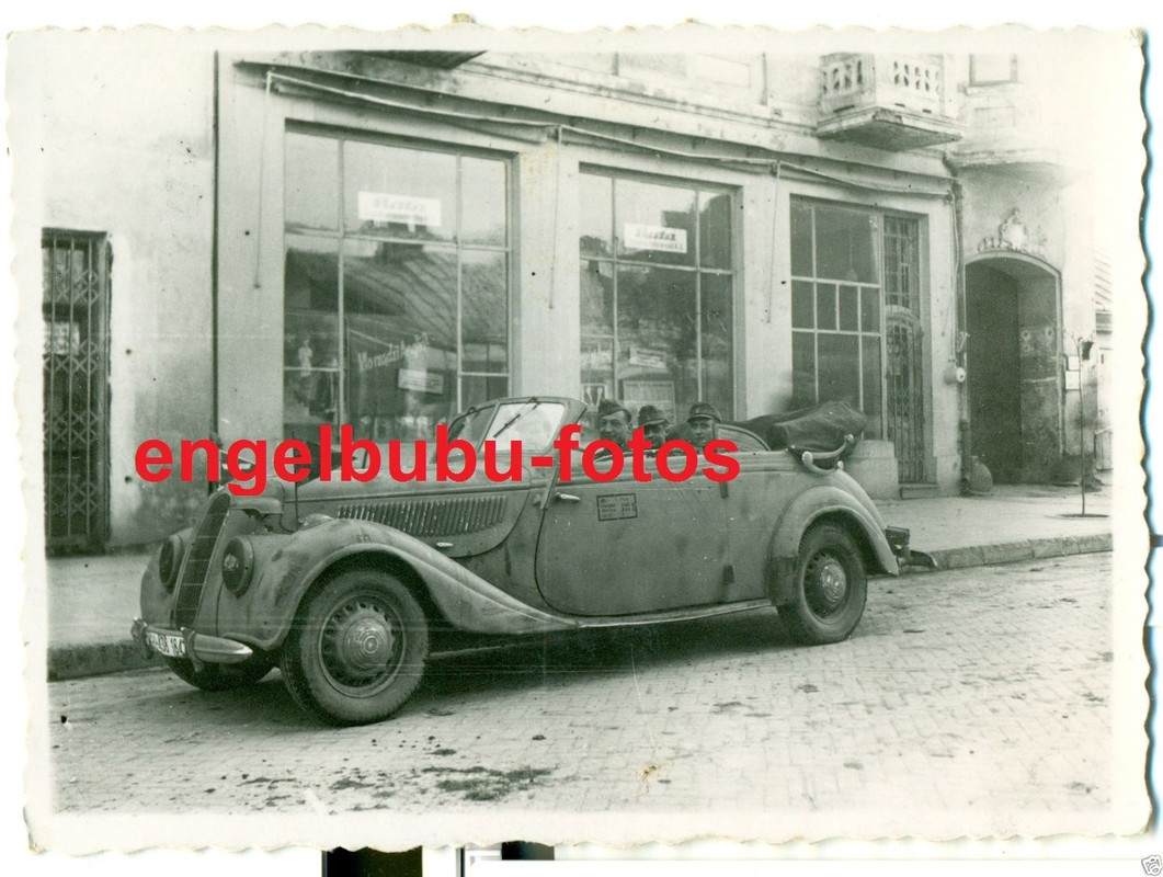 KÜBELWAGEN mit TARNUNG   STANDER - CHOLM 1944-1