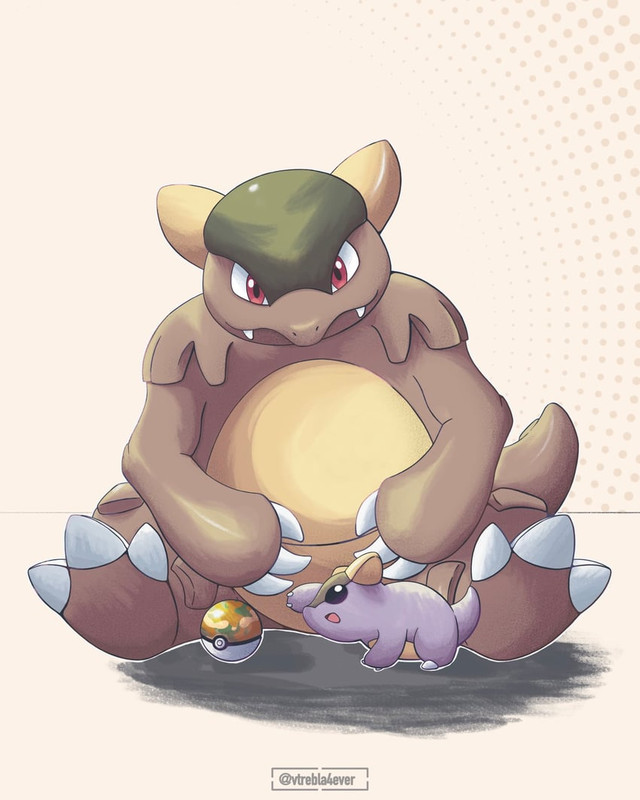kangaskhan-pokemon-drawn-by-vtrebla4ever