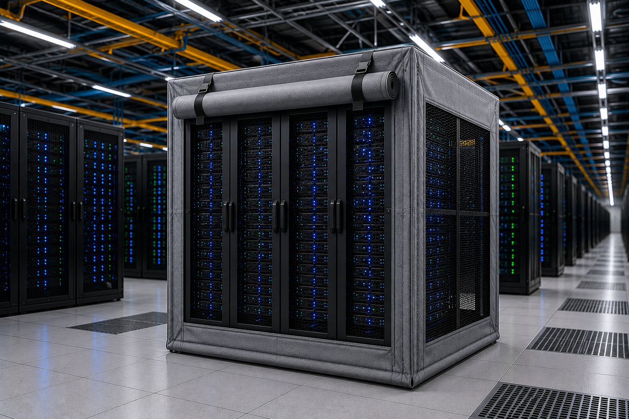 Custom solution for technical area isolation and equipment protection in a Data Center