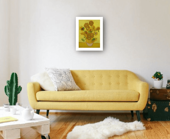 sunflowers by vincent van gogh
