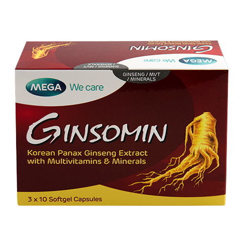 Ginsomin Multivitamins Caps * 30`S