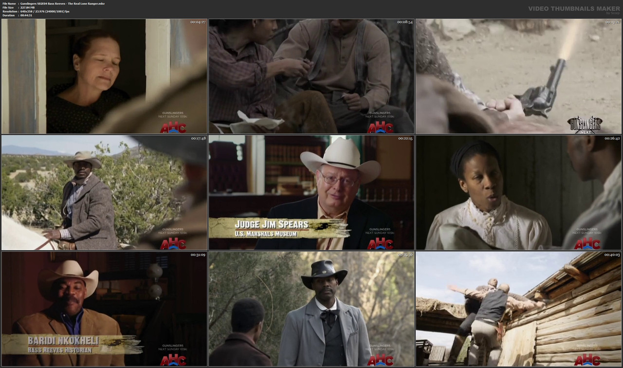 Gunslingers S02E04 Bass Reeves - The Real Lone Ranger.mkv