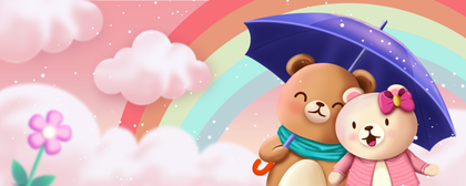 beary best friends banner