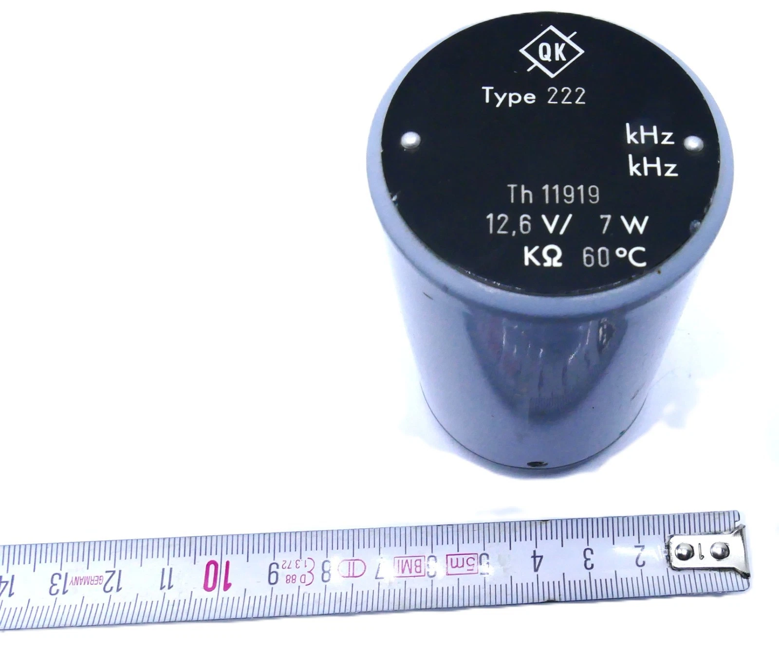 QK Type 222 HF Oszillatorröhre 12,6V 7W Frequenzgenerator kHz Röhrenmodul I768