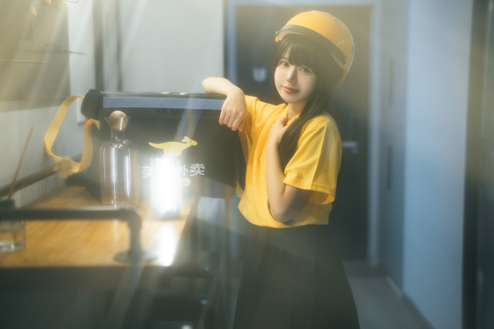 rua阮阮 外卖员 剧情向 写真图集｜角色扮演私房摄影（40P｜704MB）插图8