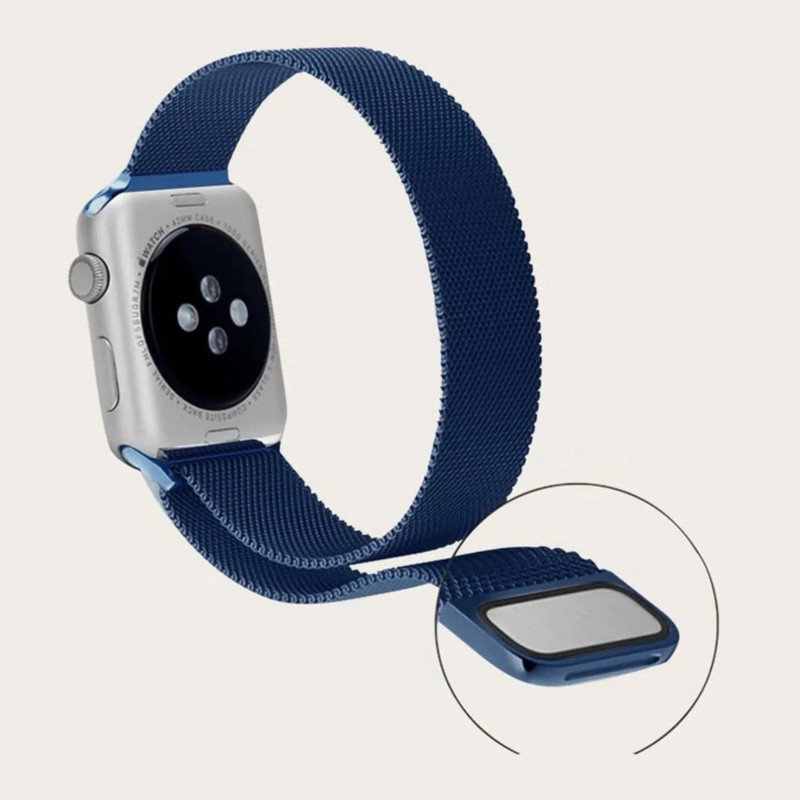 curea apple watchband milanese blue ancas store 406770 jpg copy