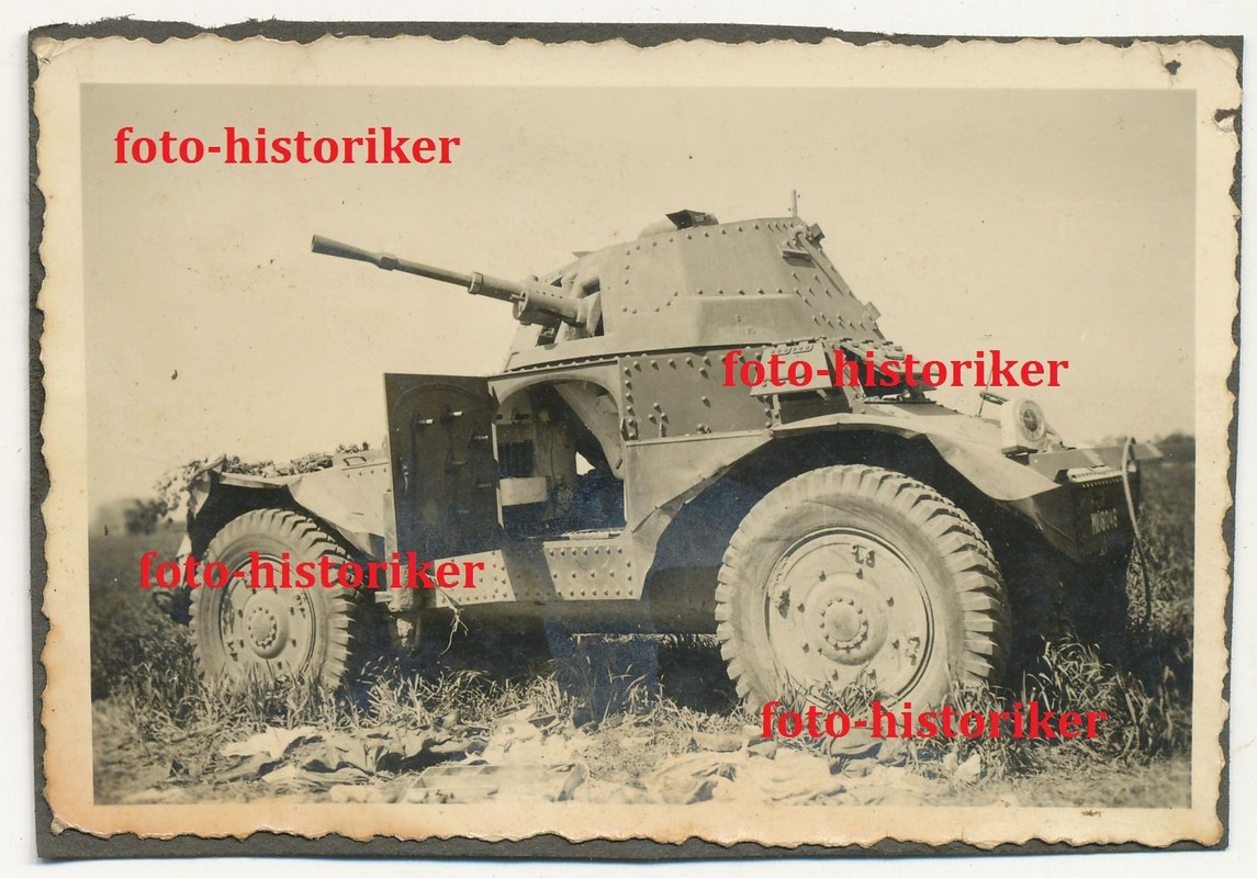 französischer BEUTE Panzer Wagen Panhard 178 Ken