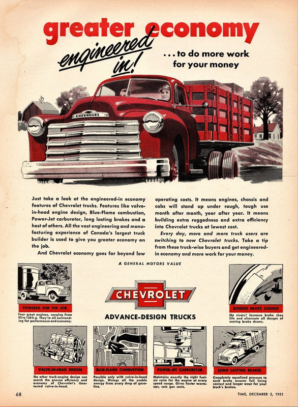 adv trucks 1952