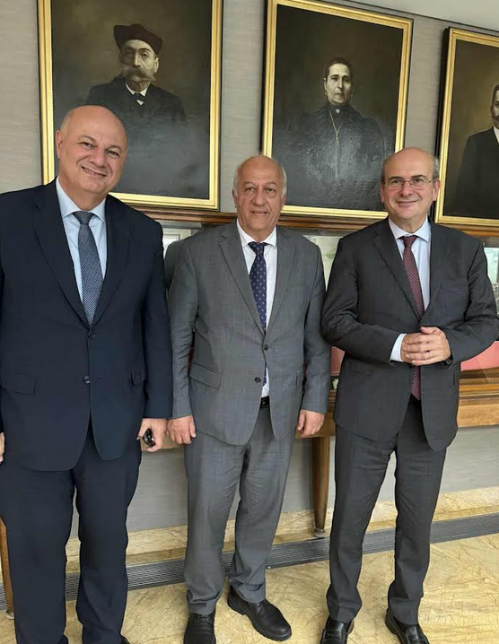 ΣΥΝΑΝΤΗΣΗ ΤΟΥ ΔΗΜΑΡΧΟΥ ΧΙΟΥ ΜΕ ΤΟΝ ΑΝΤΙΠΡΟΕΔΡΟ ΤΗΣ ΚΥΒΕΡΝΗΣΗΣ ΚΑΙ ΤΟΝ ΥΠΟΥΡΓΟ ΑΓΡΟΤΙΚΗΣ ΑΝΑΠΤΥΞΗΣ