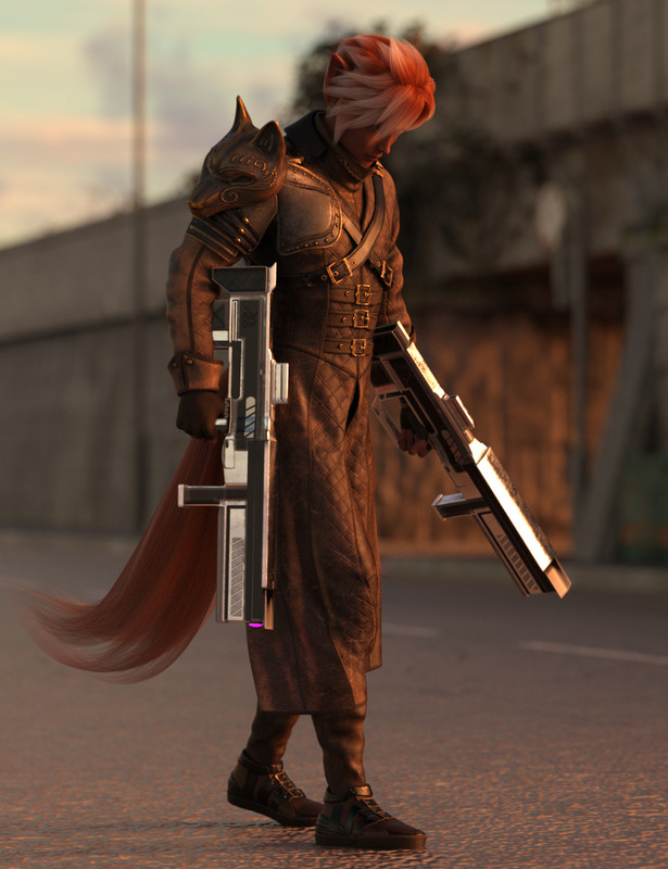 Mercenary Fox Hierarchical Poses for Kota 8.1 Mercenary Fox Hierarchical Poses for Kota 8.1