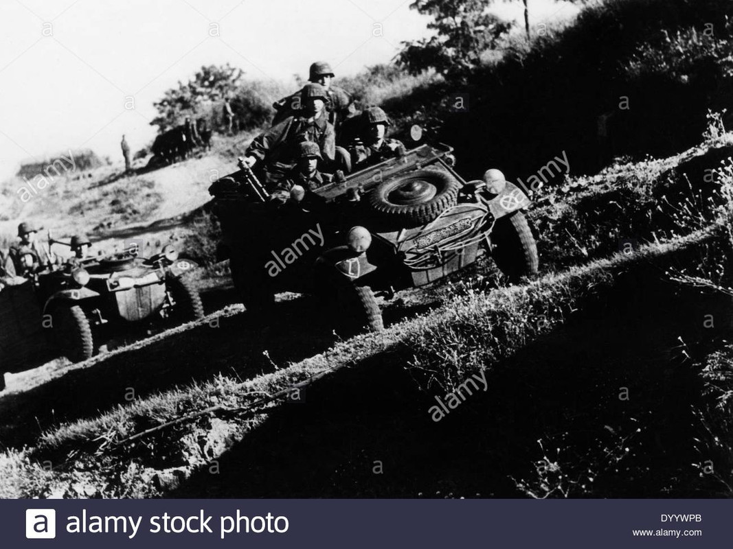 Volkswagen Kübelwagen an der Ostfront, LSSAH 1941 (8)