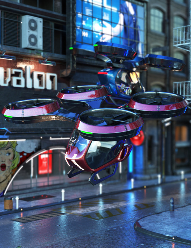 drone taxi 00 main daz3d