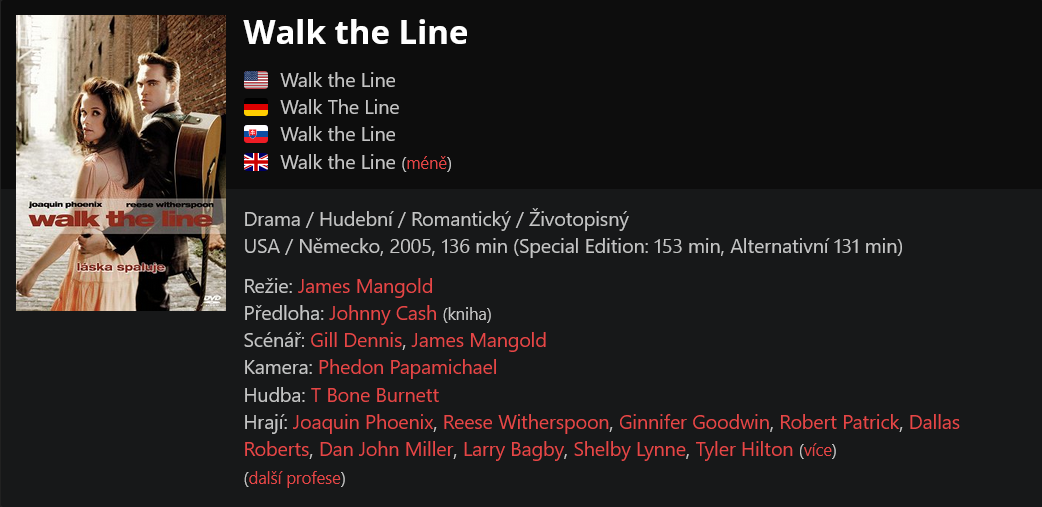 Walk the Line (2005)