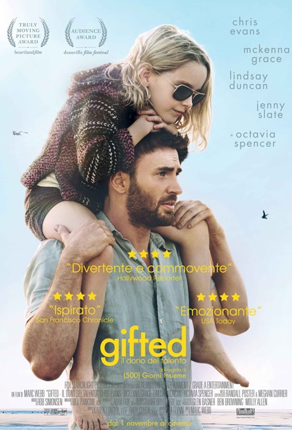 Gifted – Il dono del talento (2017)1080p, x264, DTS AC3 ITA, DTS ENG, Subs