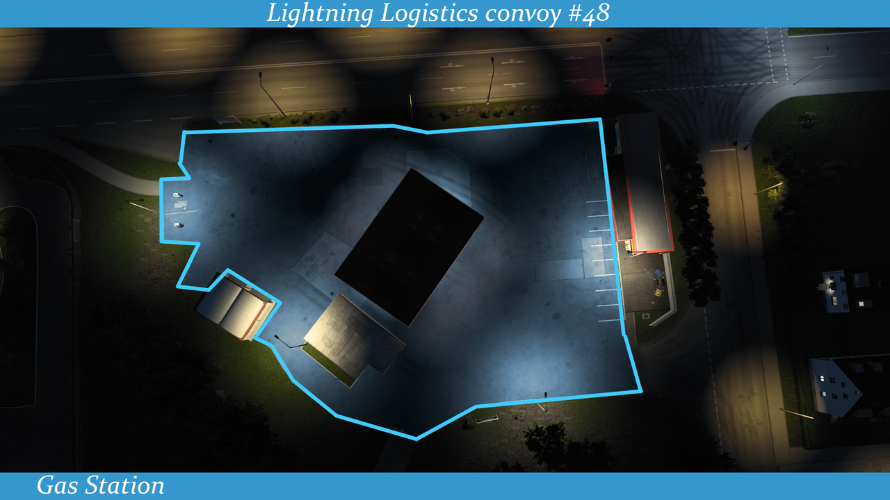 [Gas Station] ⚠️  Do not block the area where you get gas Collision Zone!