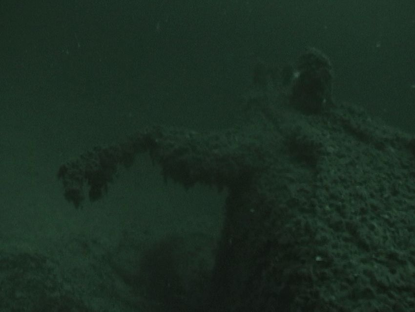 Щ-210 на дне-Краб-Сом