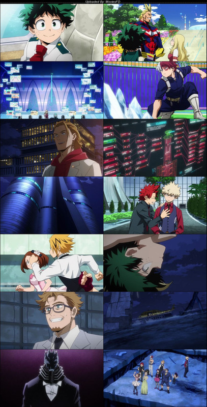 Download My Hero Academia: Two Heroes (2018) BluRay [Hindi + Tamil + Telugu + English] ESub 480p 720p 1080p