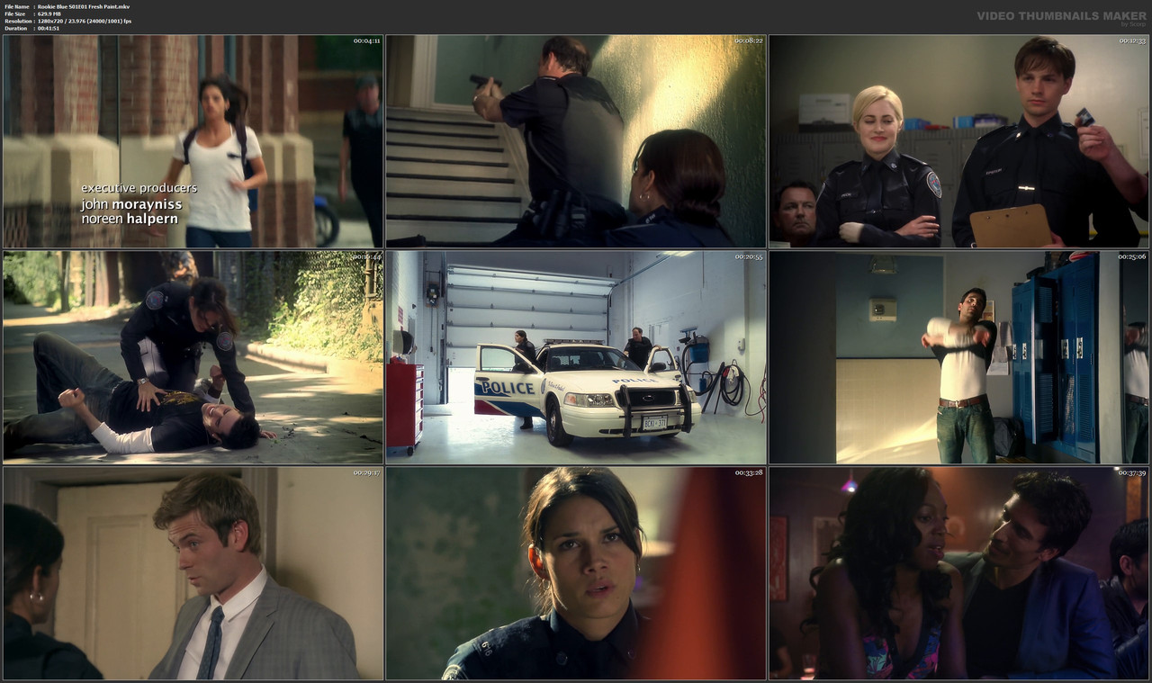 Rookie Blue S01E01 Fresh Paint.mkv