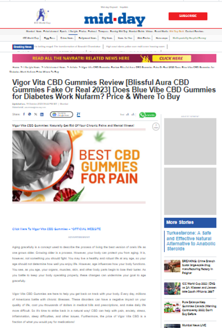 Blissful Aura CBD Gummies Fake Articles