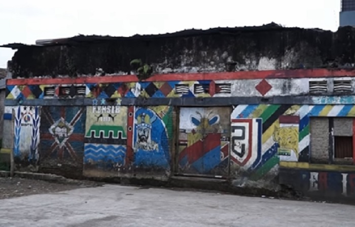 Potret Stasiun Cikajang sekarang, Sabtu (25/2/2023). Setelah beroperasi selama lebih dari 52 tahun, stasiun dan jalur Cikajang-Garut harus berhenti beroperasi pada tahun 1982.