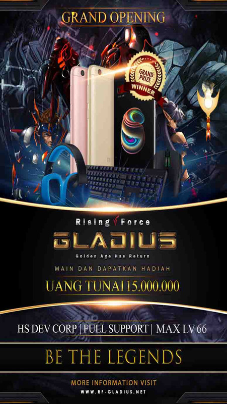 Coming Soon RF Gladius Golden Age Version Kaskus-Poster