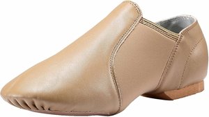 Jazz shoes, tan or black