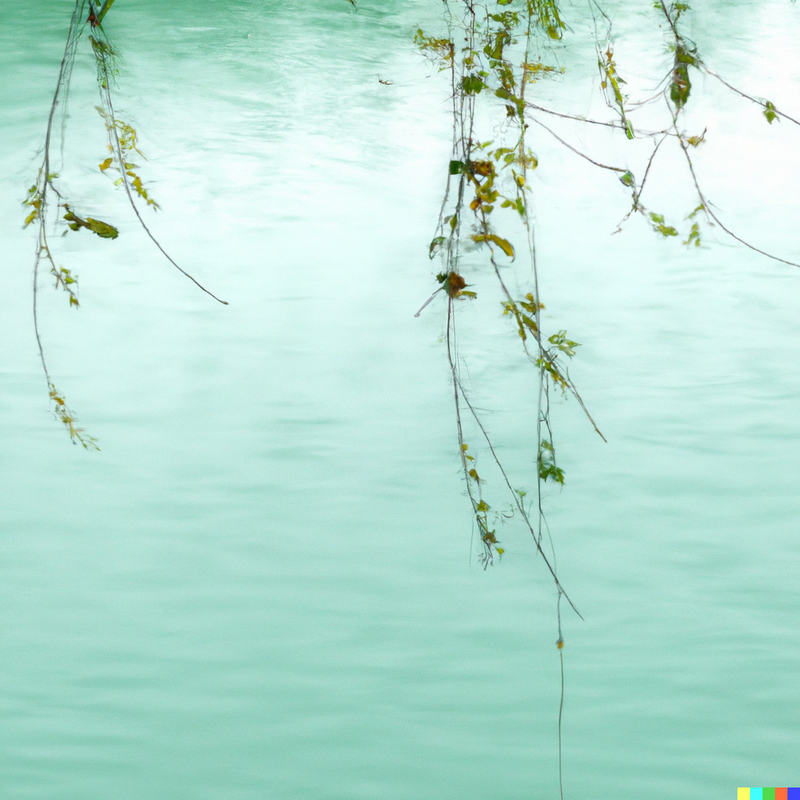 DALL·E 2023-03-16 08.33.11 - 柳条将舒未舒，柔梢披风。