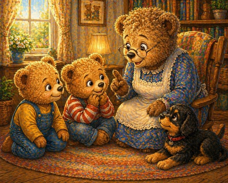 Розмова з бабусею.