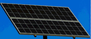 Un panneau photovoltaïque 