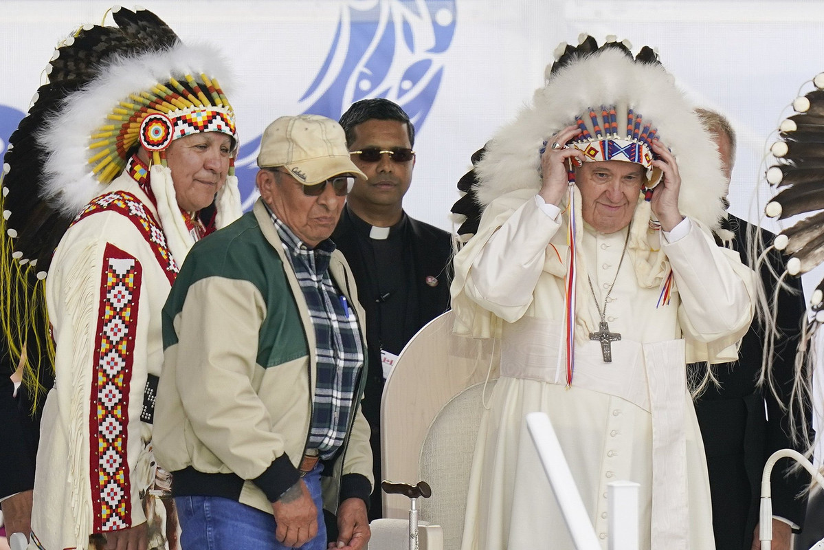 En Canadá, Papa Francisco pide perdón a indígenas por abusos de la Iglesia