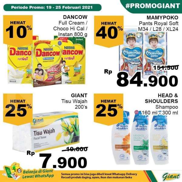Katalog Promo Giant 19-25 februari 2021